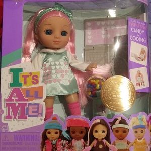 Madame Alexander Its all me candy+coding doll